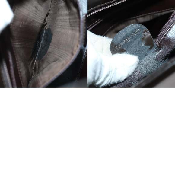 GUCCI Hand Bag Patent Leather Brown - Picture 13 of 13